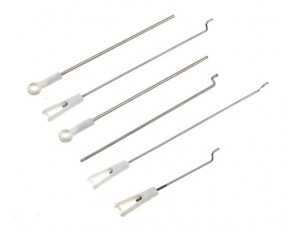 Flyfans JAS-39 Gripen 70mm / 80mm EDF Jet Pushrod Set 